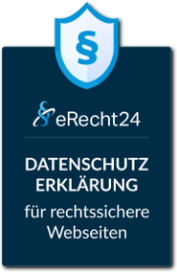 eRecht24 Datenschutzerklärung für rechtssichere Webseiten